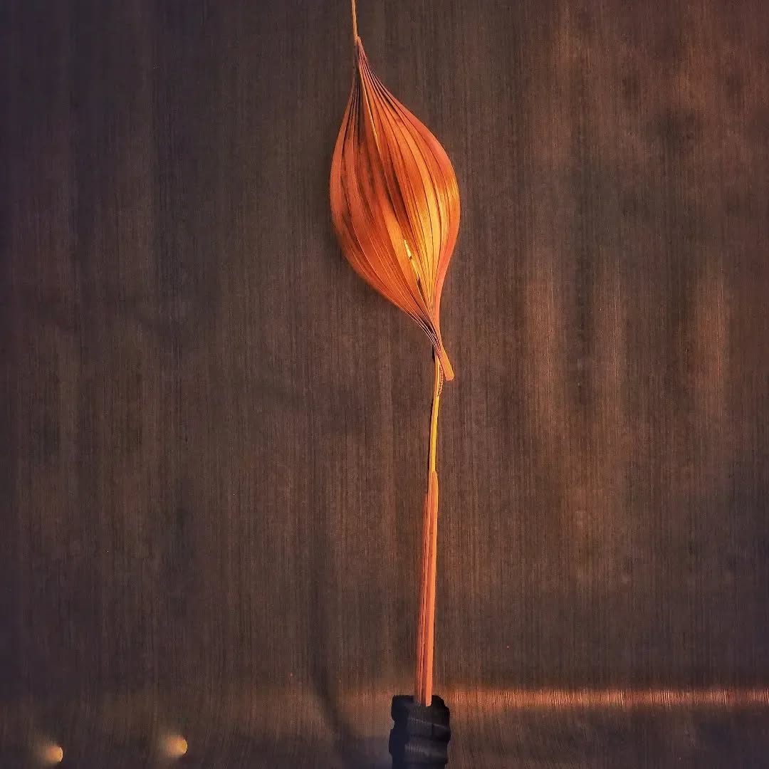 Majeste — charred Douglas fir, steam-bent ash, elm blades